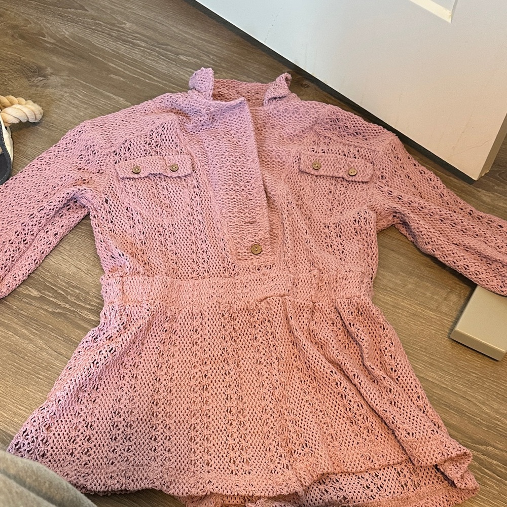 Free People Beach Light Purple Cover up